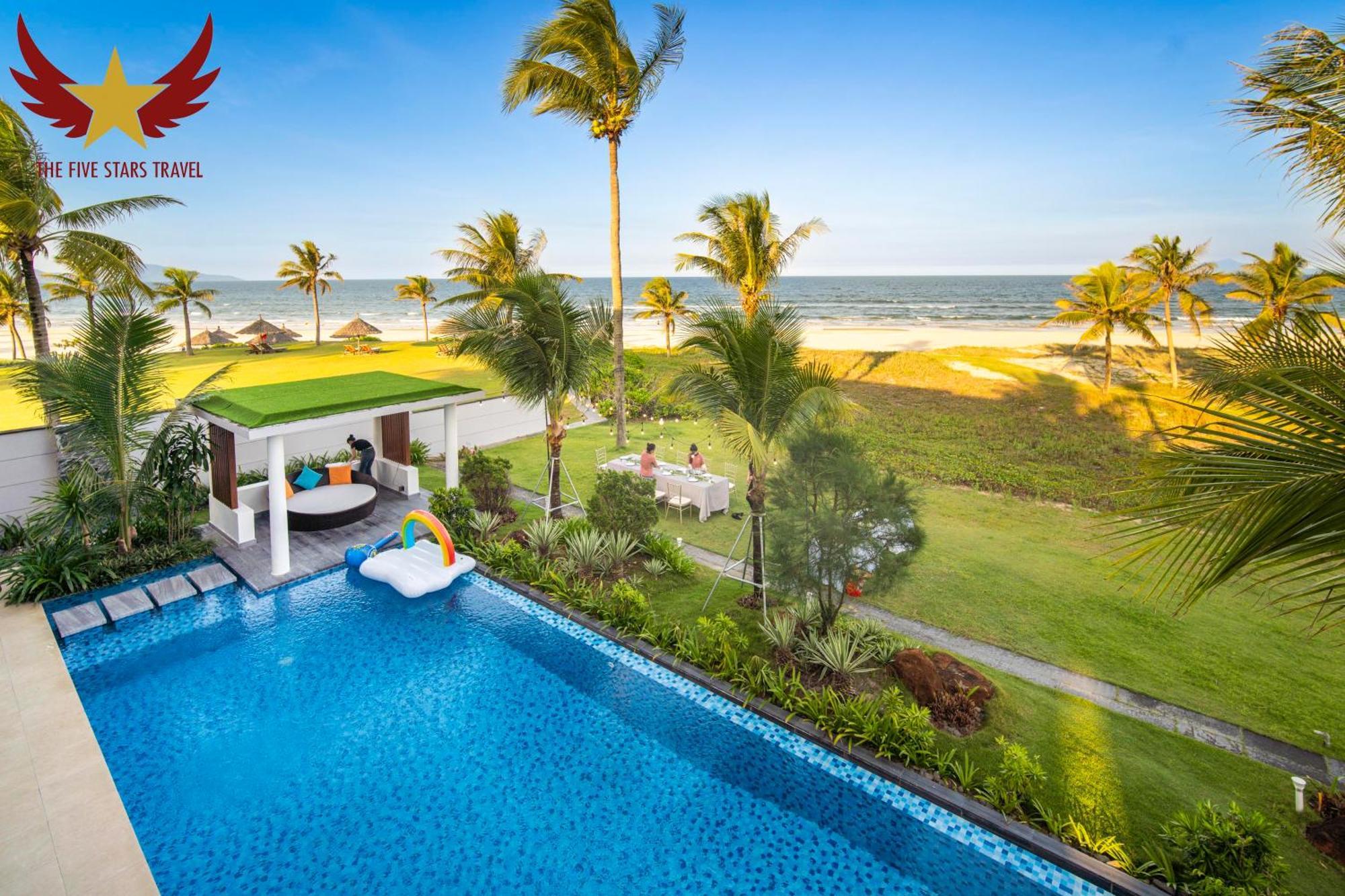 The Five Villas 8 Bedrooms Beachfront - K3 Đà Nẵng Extérieur photo