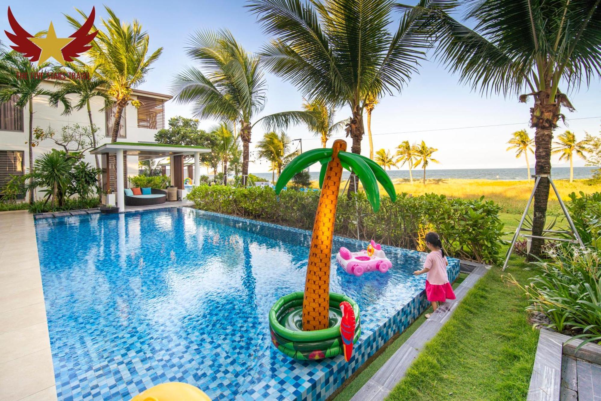 The Five Villas 8 Bedrooms Beachfront - K3 Đà Nẵng Extérieur photo