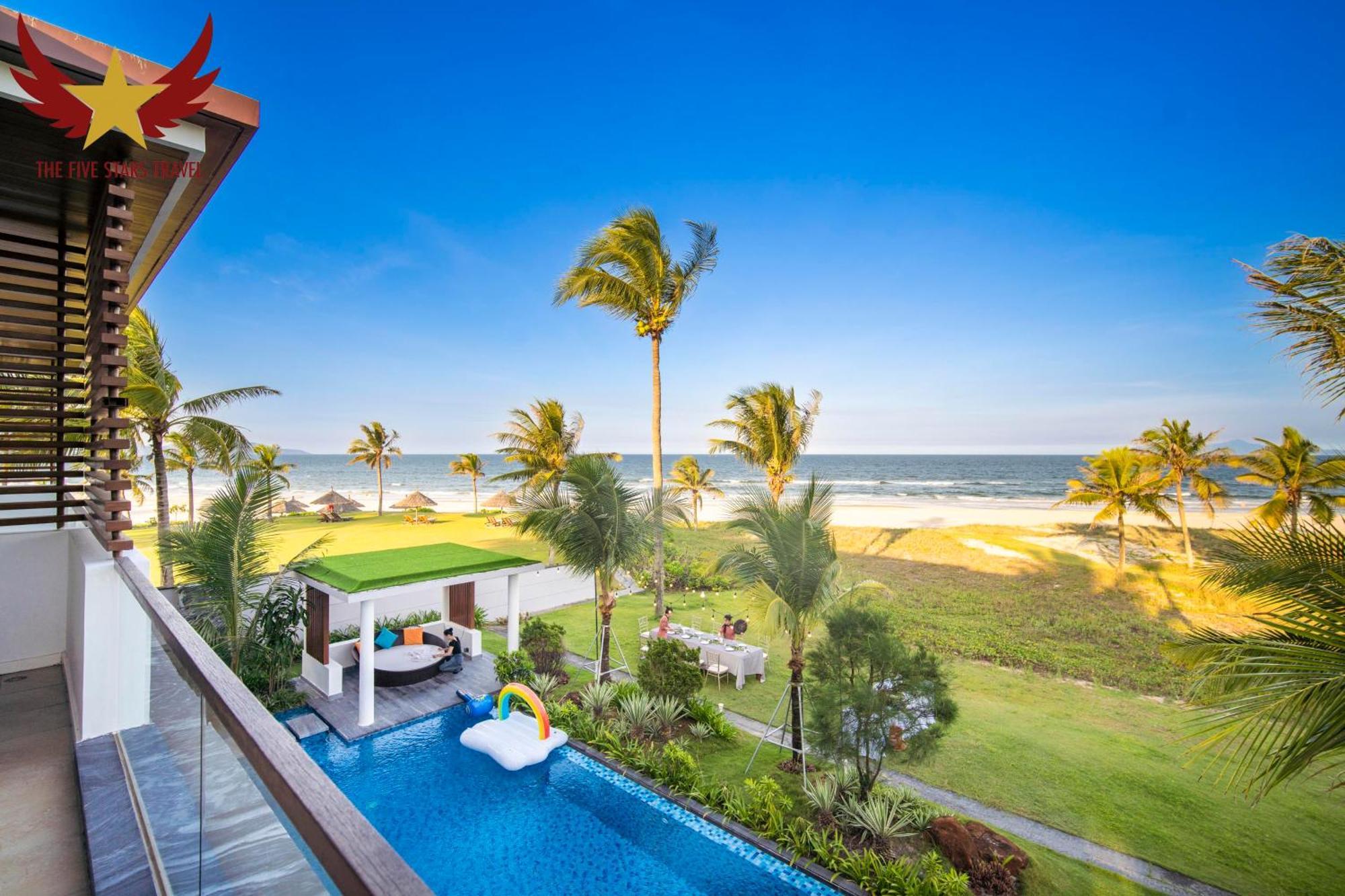 The Five Villas 8 Bedrooms Beachfront - K3 Đà Nẵng Extérieur photo