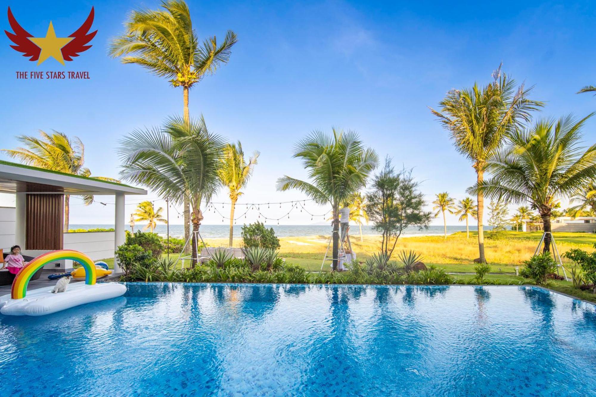The Five Villas 8 Bedrooms Beachfront - K3 Đà Nẵng Extérieur photo