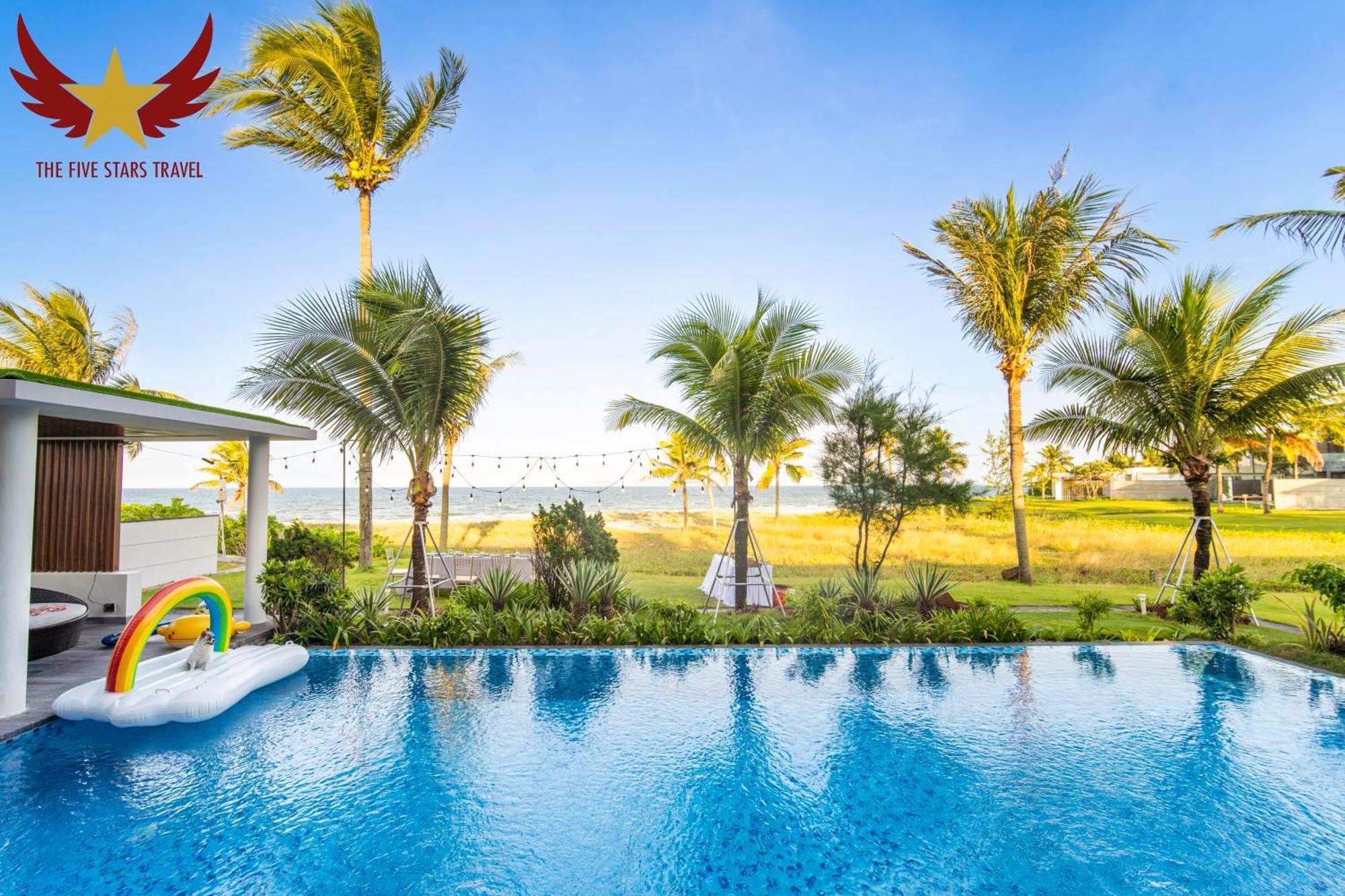 The Five Villas 8 Bedrooms Beachfront - K3 Đà Nẵng Extérieur photo